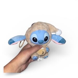 Miniso  stitch eat something before sleep Disney Stitch Plush pendent NWT